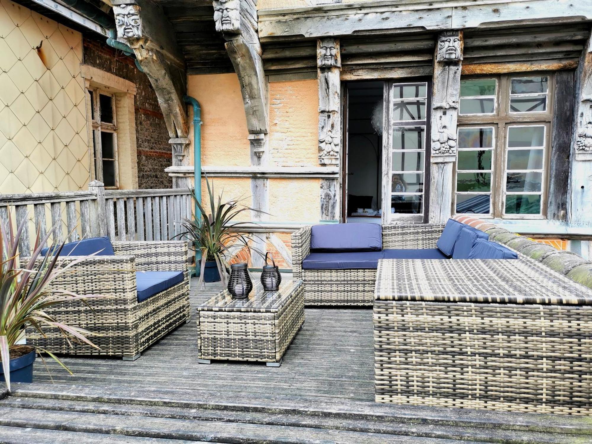 Hotel La Résidence Manoir De La Salamandre Étretat Exterior foto