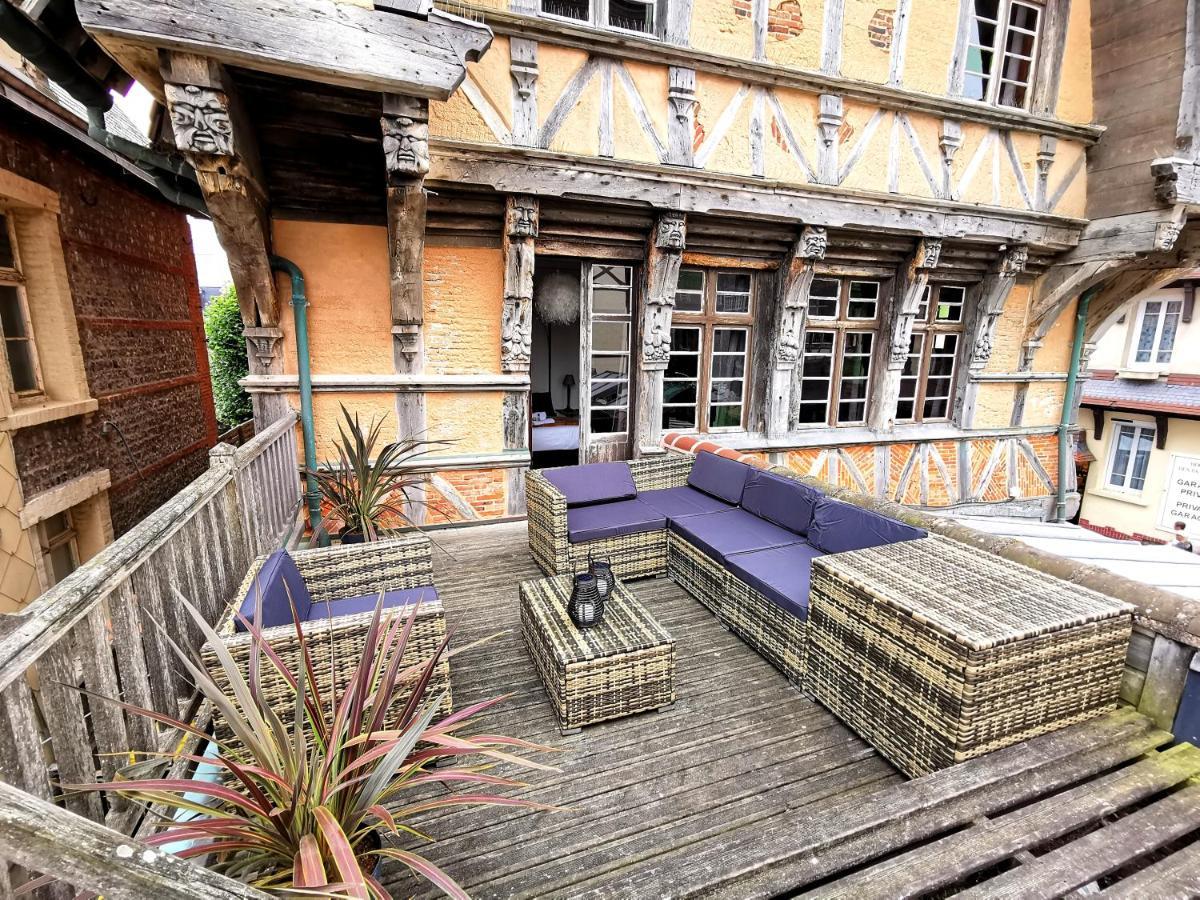 Hotel La Résidence Manoir De La Salamandre Étretat Exterior foto
